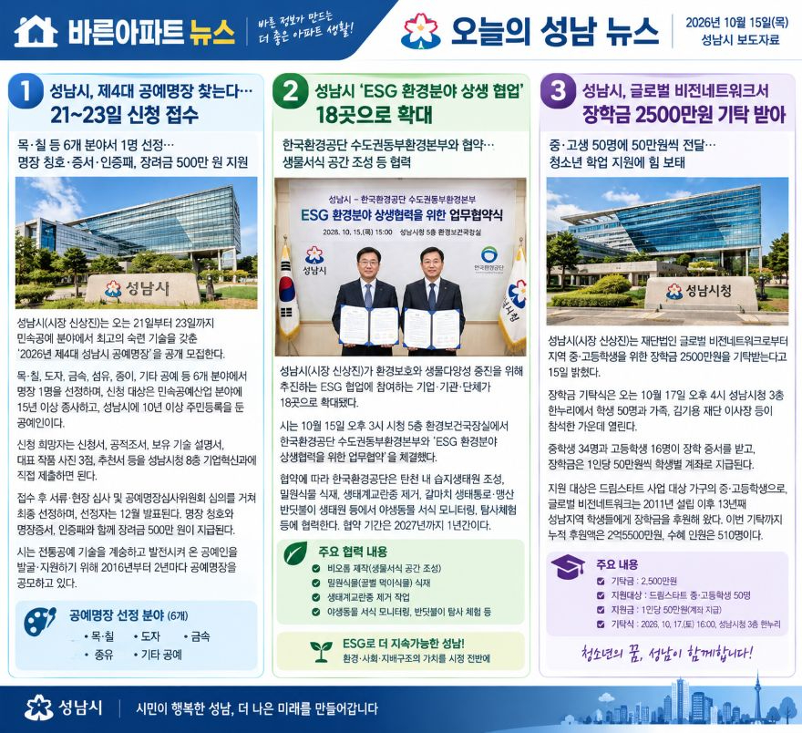 바른아파트 뉴스_ 오늘의 성남 소식 261015.jpg